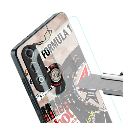 Speedline stylish phone case for oneplus nord ce 4 | glossy glass and slim fit