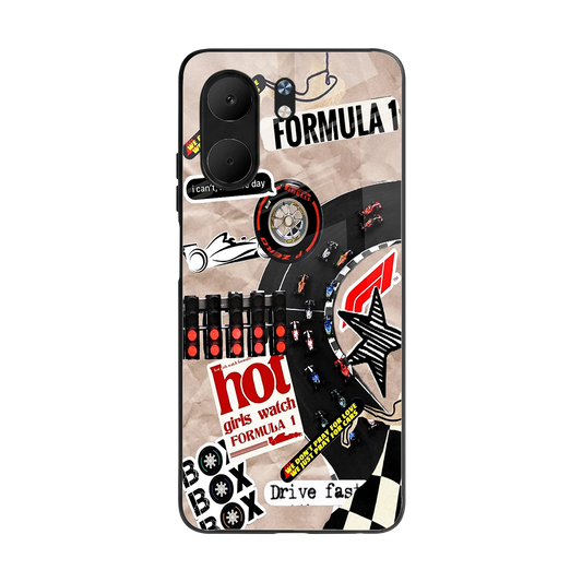 Speedline back phone cover | glass case for oppo a5x 5g