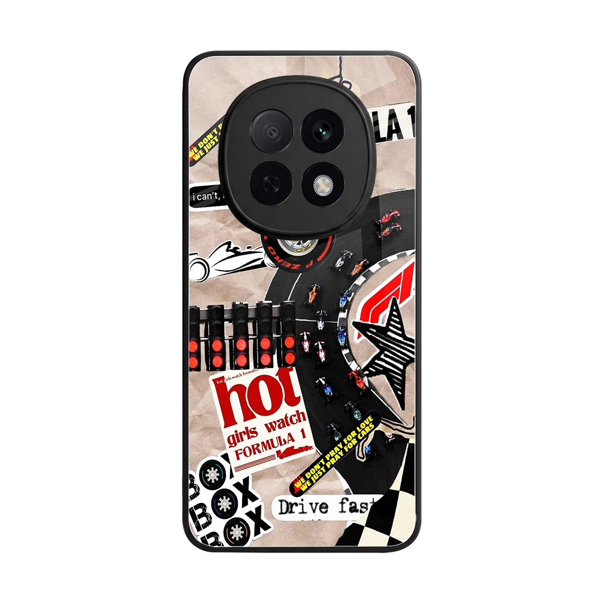 Speedline back phone cover | glass case for oppo f29 pro 5g