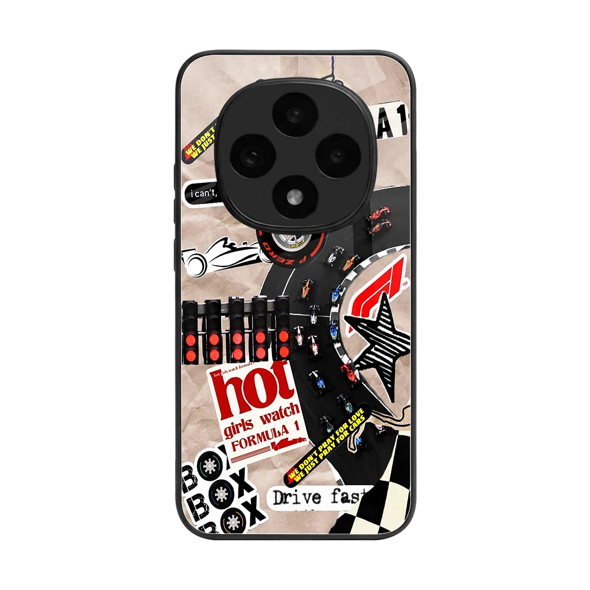 Speedline back phone cover | glass case for oppo f31 pro 5g