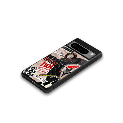 Speedline google pixel 8 pro mobile cover | shockproof glass phone case