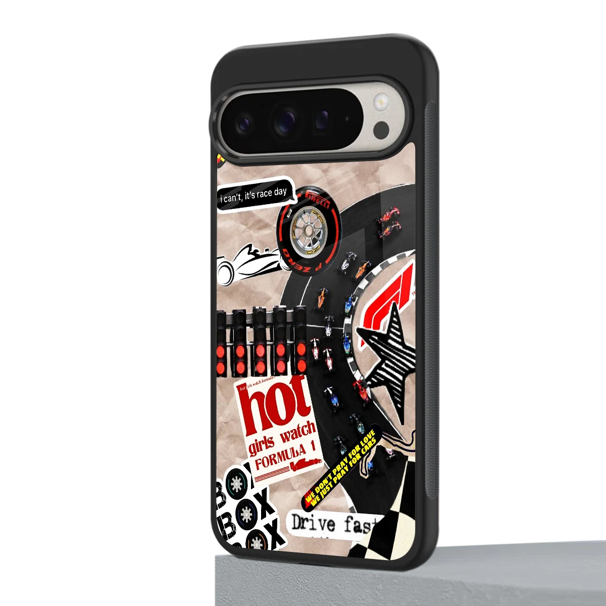 Speedline google pixel 9 pro xl mobile cover | shockproof glass phone case
