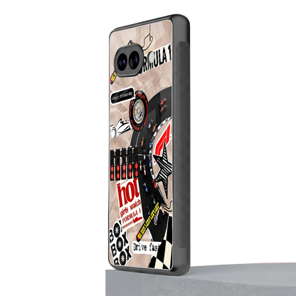 Speedline google pixel 10a mobile cover | shockproof glass phone case