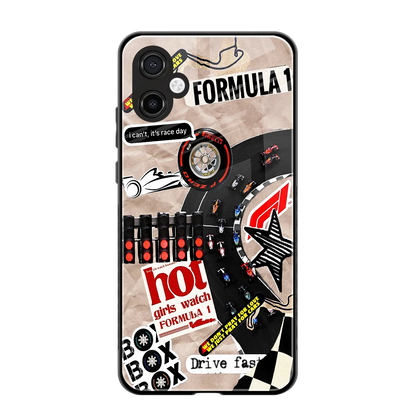 Speedline back phone cover | glass case for samsung galaxy a06 5g