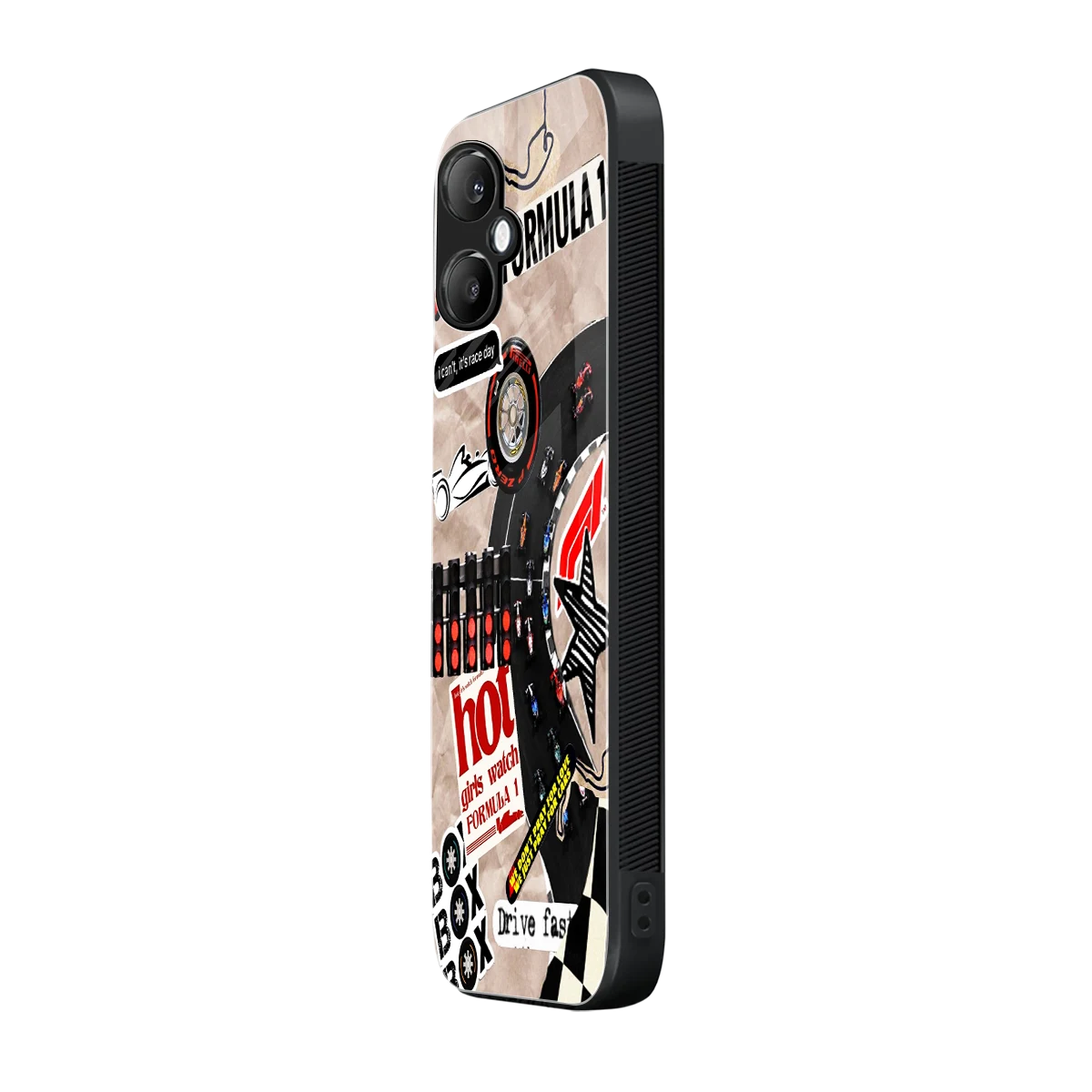 Speedline samsung galaxy a06 5g mobile cover | shockproof glass phone case