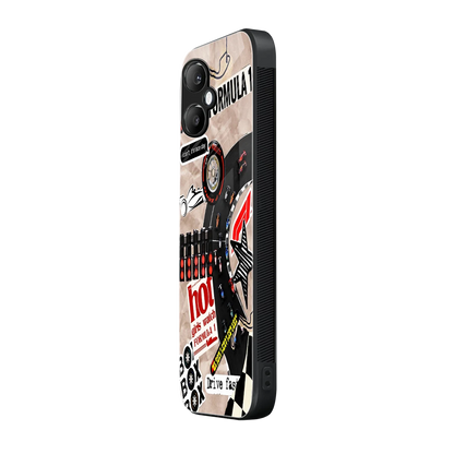 Speedline samsung galaxy a06 5g mobile cover | shockproof glass phone case