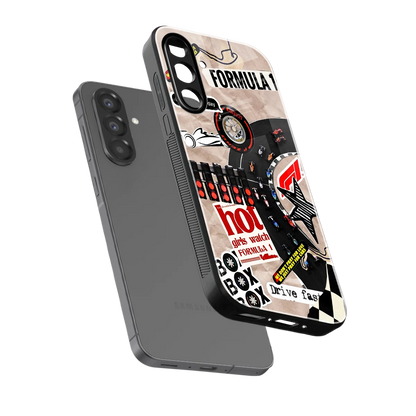 Speedline sleek samsung galaxy a37 5g cover with tempered glass back and TPU edges