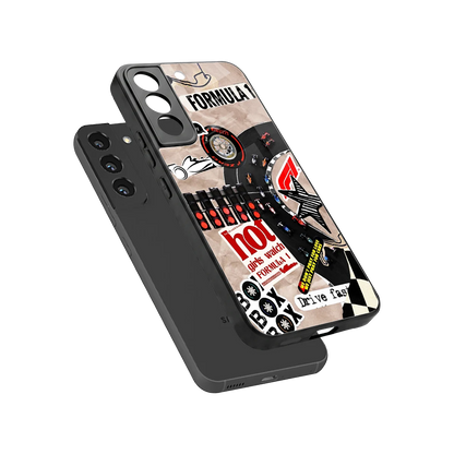 Speedline sleek samsung galaxy s22 cover with tempered glass back and TPU edges