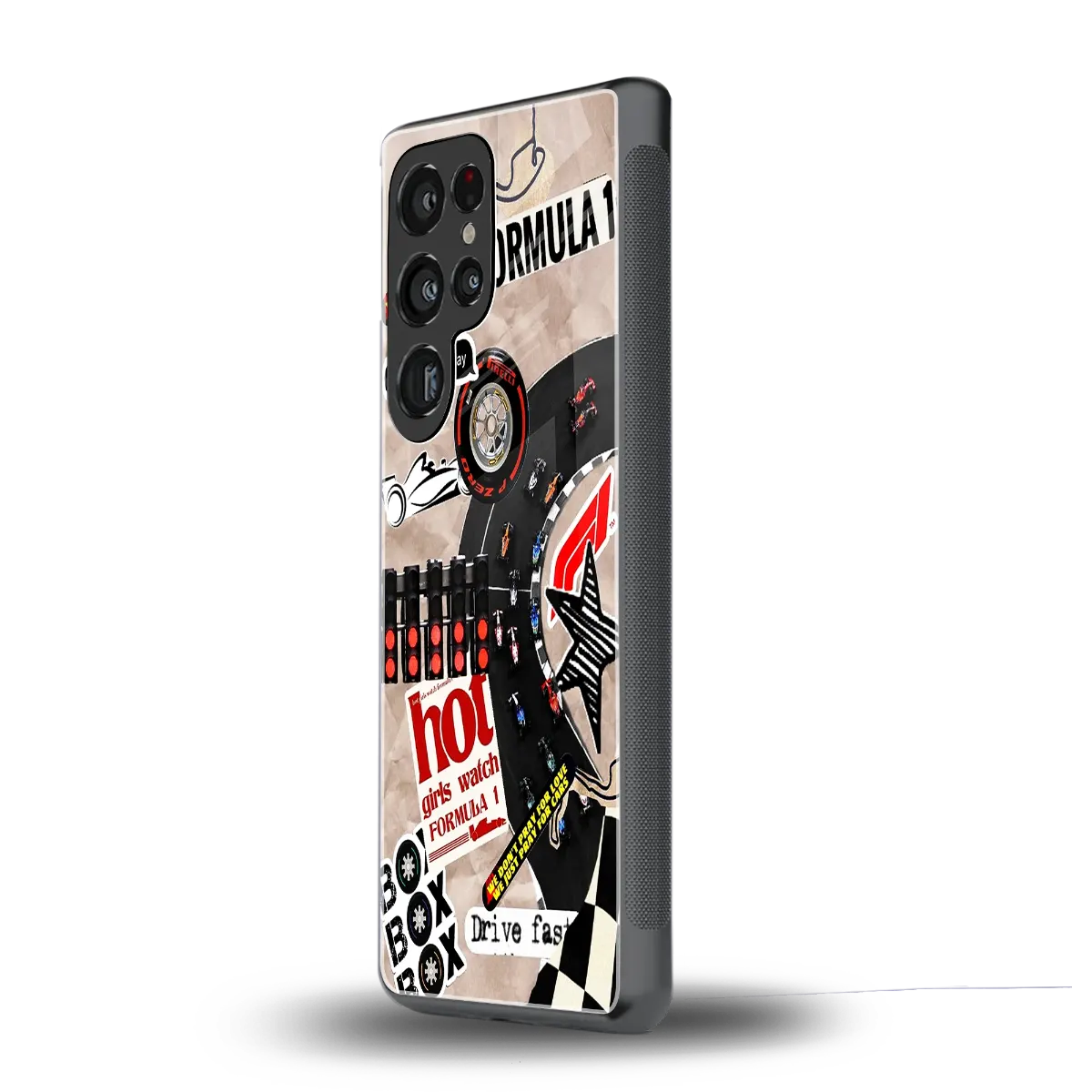 Speedline samsung galaxy s25 ultra mobile cover | shockproof glass phone case