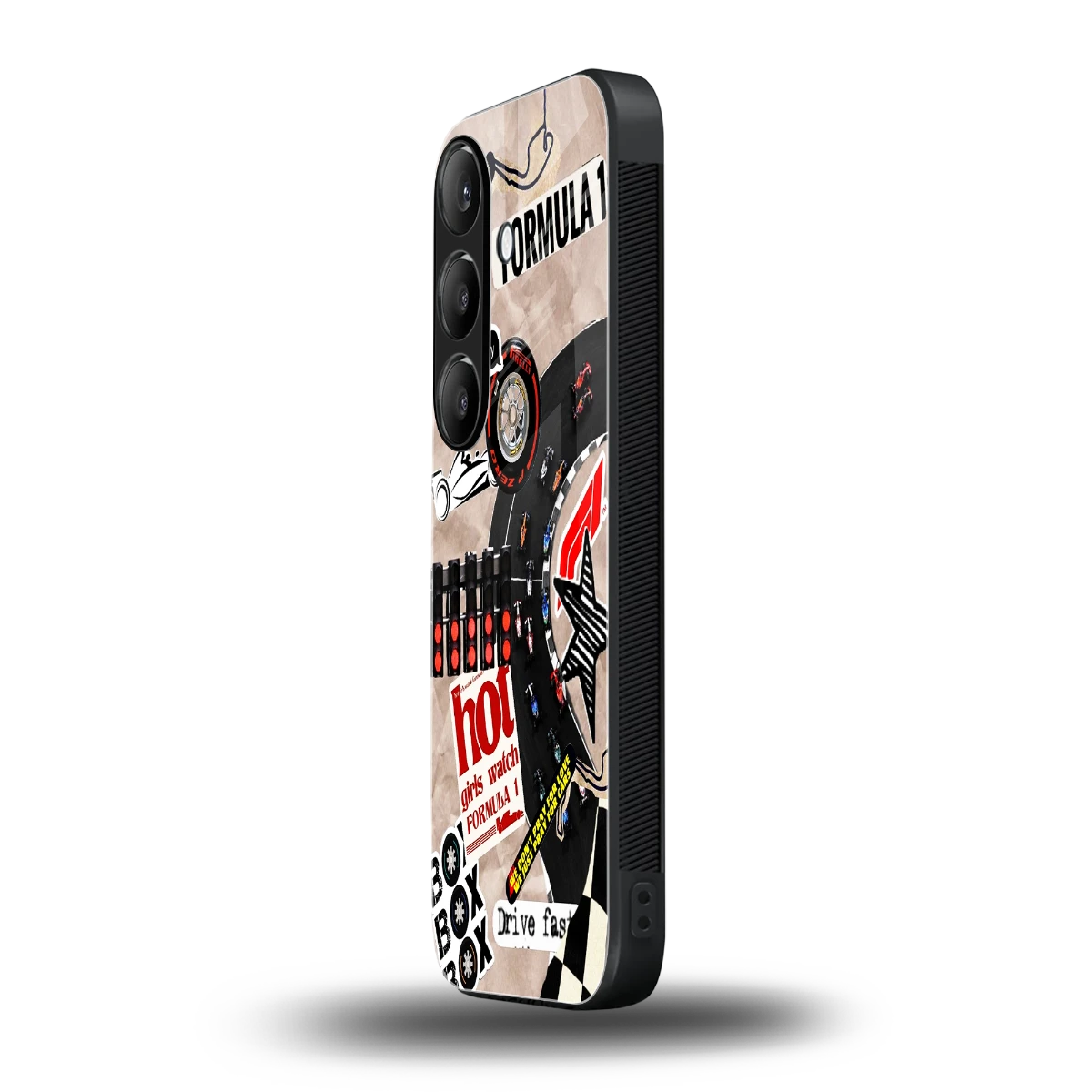 Speedline samsung galaxy s24 mobile cover | shockproof glass phone case