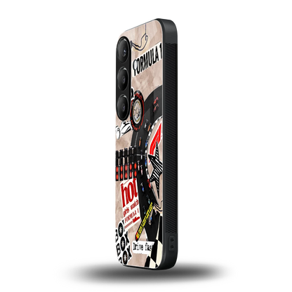 Speedline samsung galaxy s24 mobile cover | shockproof glass phone case