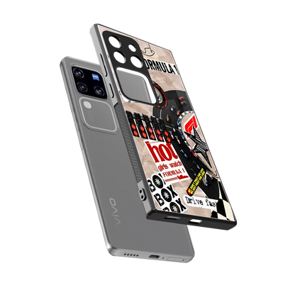 Speedline sleekvivo v30 pro cover with tempered glass back and TPU edges