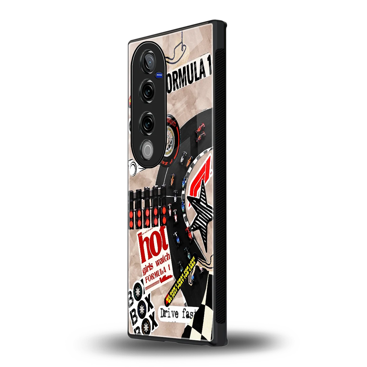 Speedline vivo v40 pro mobile cover | shockproof glass phone case