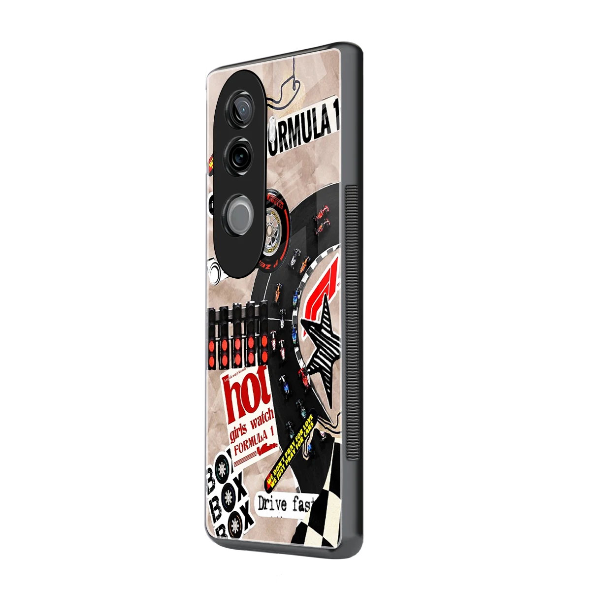 Speedline vivo v40e mobile cover | shockproof glass phone case