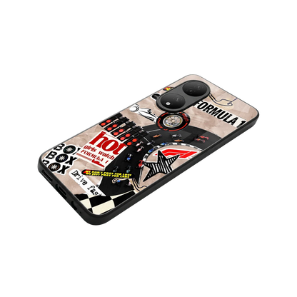 Speedline stylish phone case for Vivo-y100 | glossy glass and slim fit