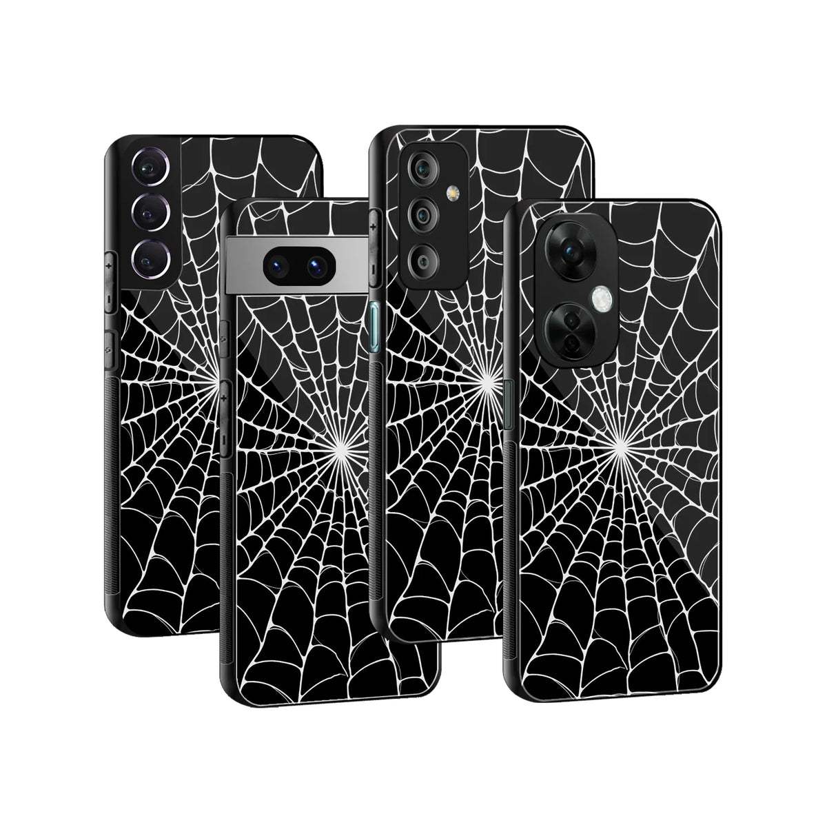 Stylish Glass Back Case for All Smartphones iPhone, Samsung, OnePlus, Pixel, Redmi, Oppo, Vivo, Motorola