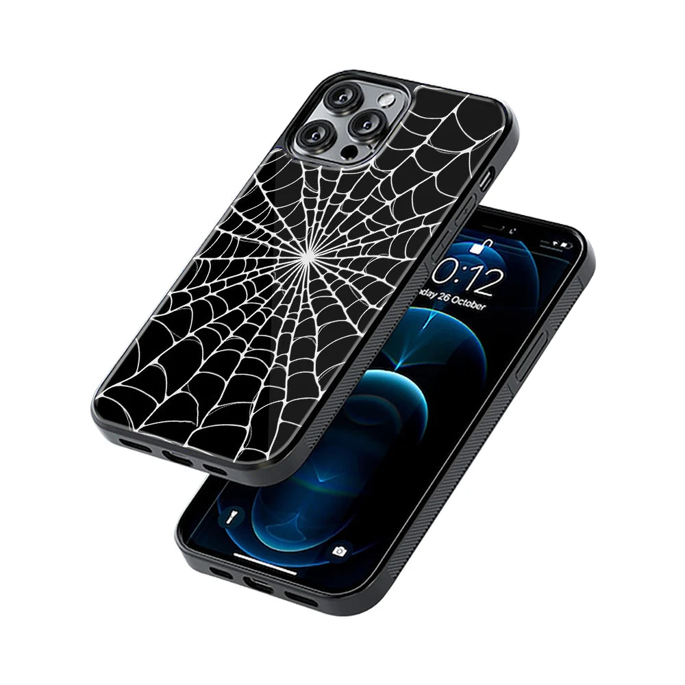 Protective Glass Back Phone Case Compatible with iPhone, Samsung, OnePlus, Pixel & More