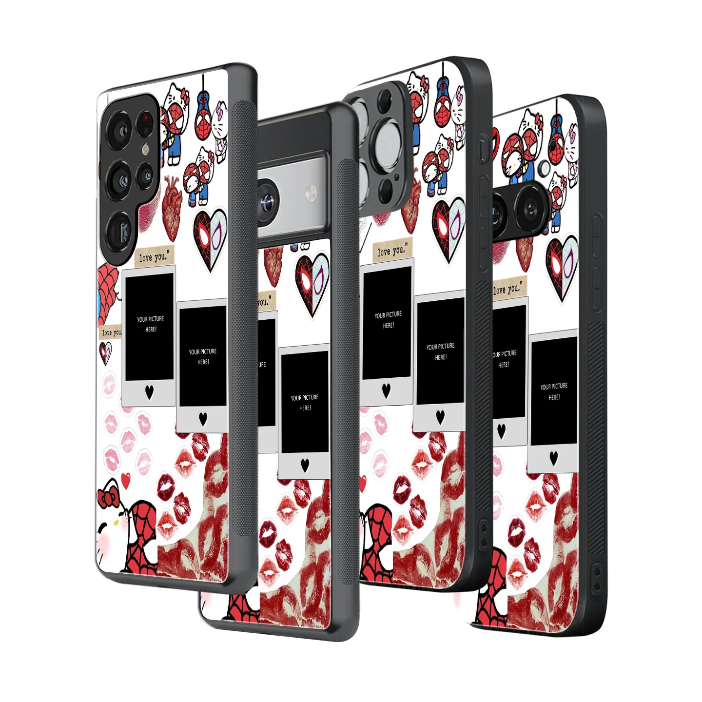 Polaroid Personalised Glass Phone Case