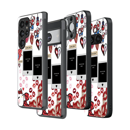 Polaroid Personalised Glass Phone Case