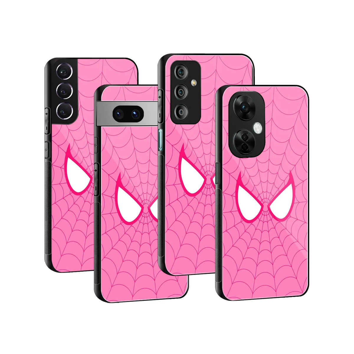 Stylish Glass Back Case for All Smartphones iPhone, Samsung, OnePlus, Pixel, Redmi, Oppo, Vivo, Motorola