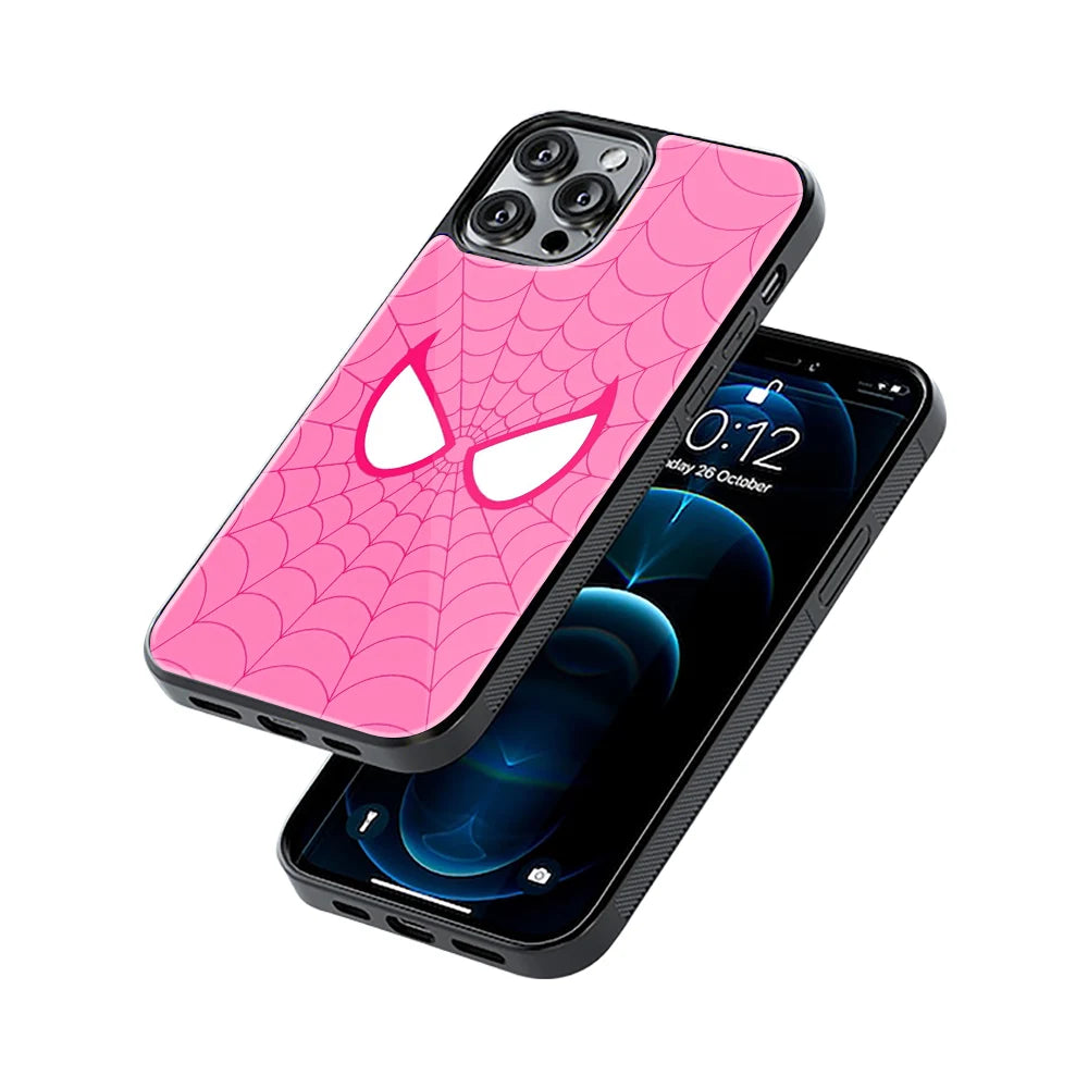 Protective Glass Back Phone Case Compatible with iPhone, Samsung, OnePlus, Pixel & More