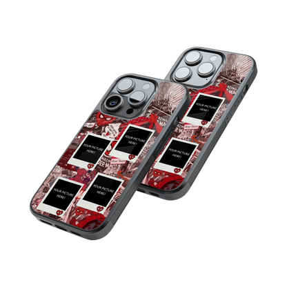 Polaroid Personalised Glass Phone Case