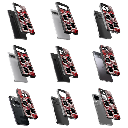 Polaroid Personalised Glass Phone Case