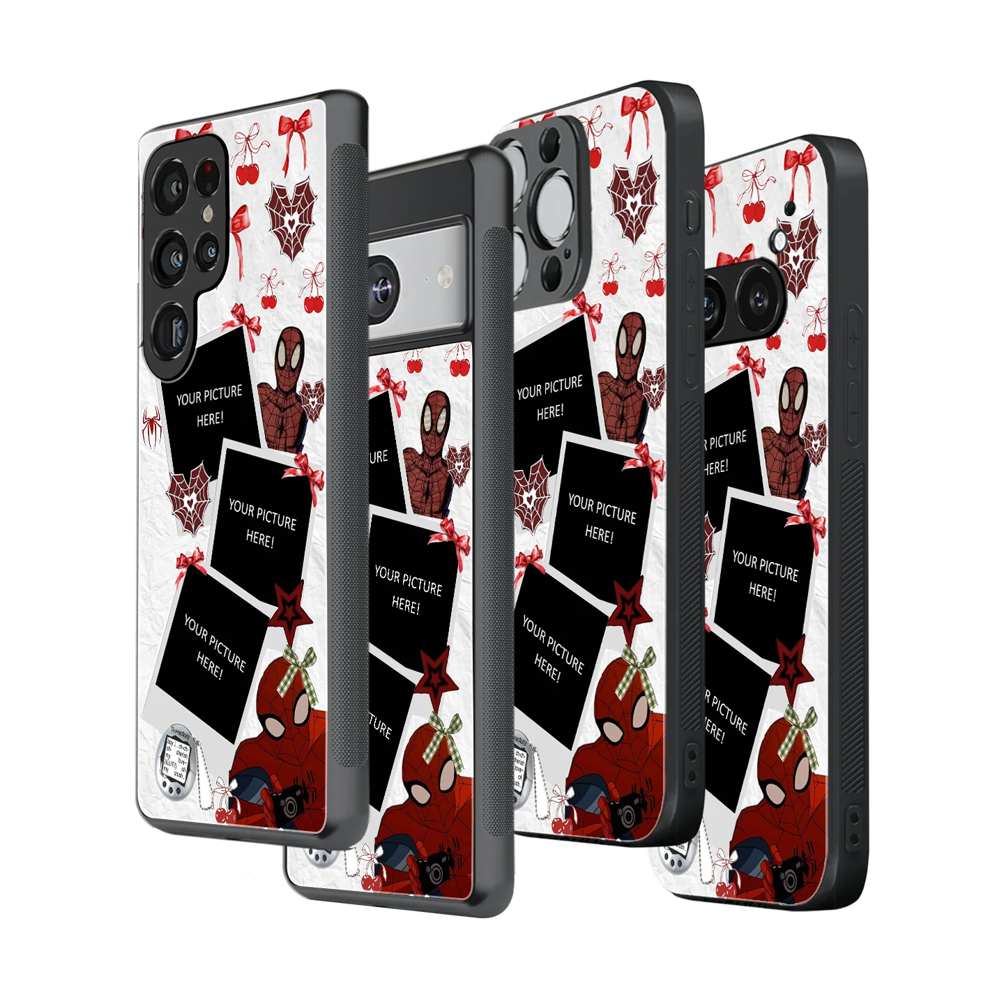 Polaroid Personalised Glass Phone Case