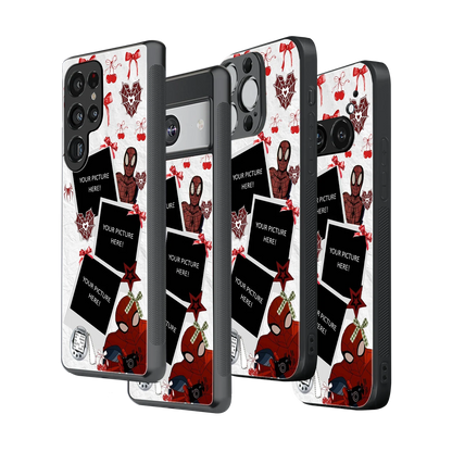 Polaroid Personalised Glass Phone Case