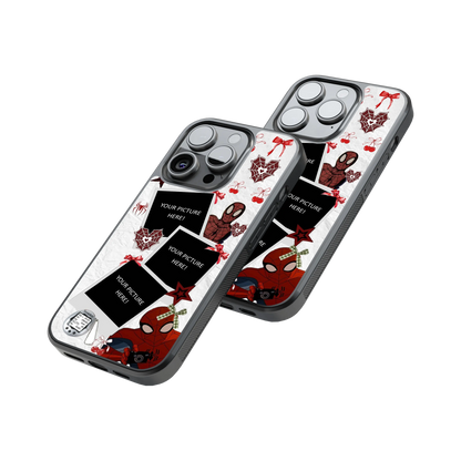 Polaroid Personalised Glass Phone Case