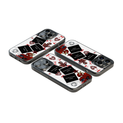 Polaroid Personalised Glass Phone Case