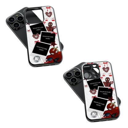 Polaroid Personalised Glass Phone Case