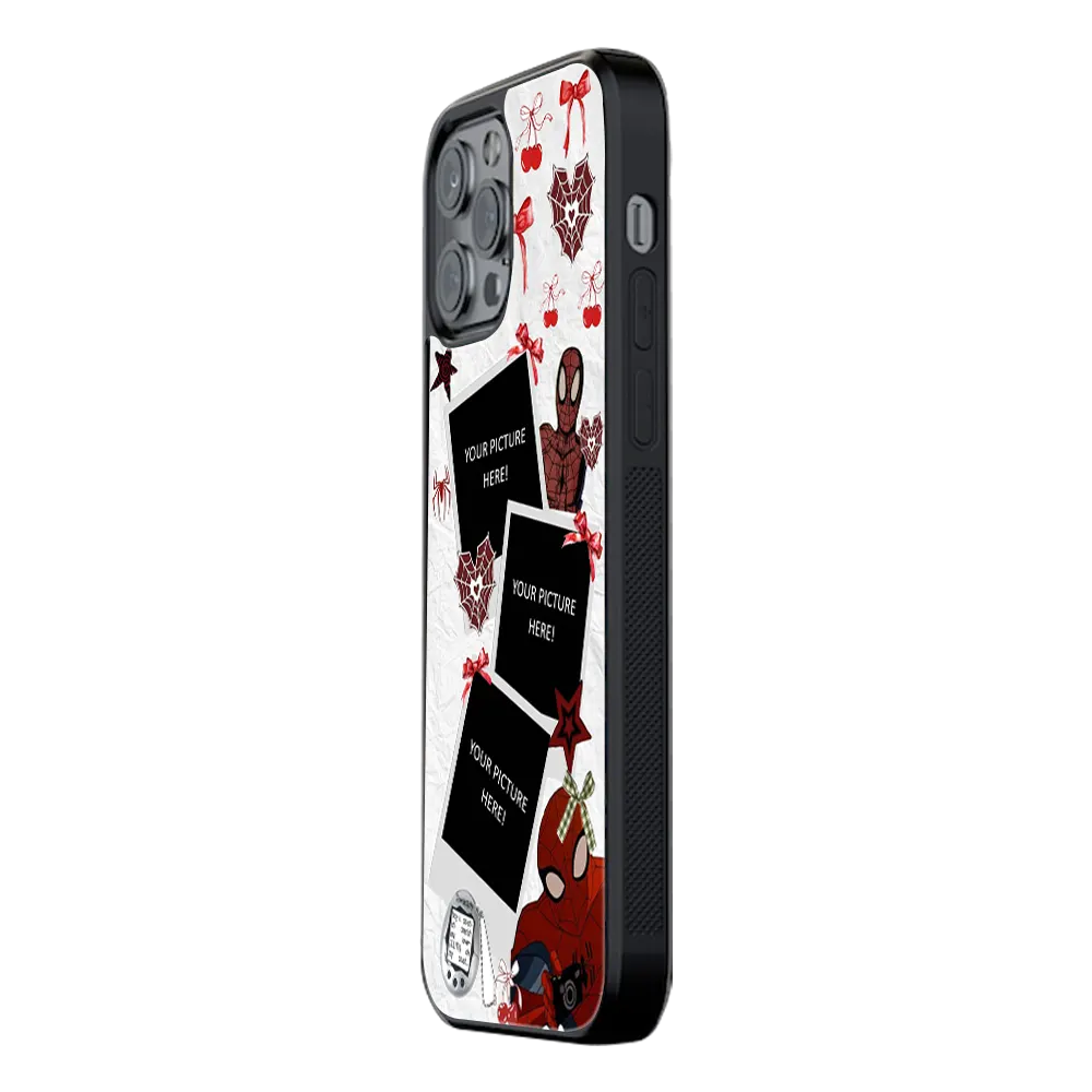 Polaroid Personalised Glass Phone Case