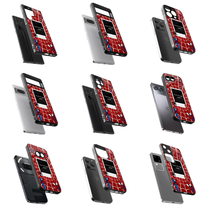 Polaroid Personalised Glass Phone Case