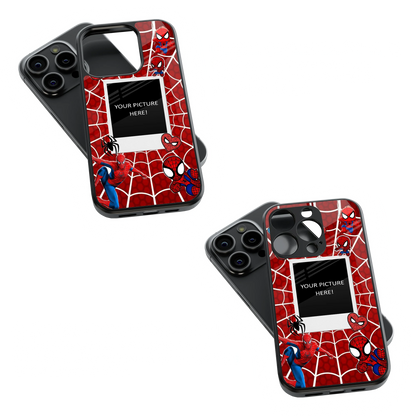 Polaroid Personalised Glass Phone Case