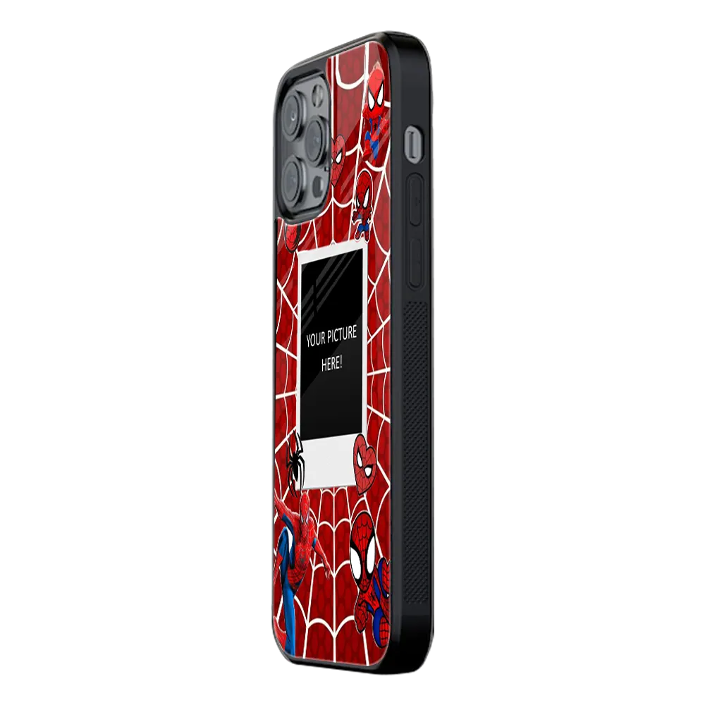 Polaroid Personalised Glass Phone Case