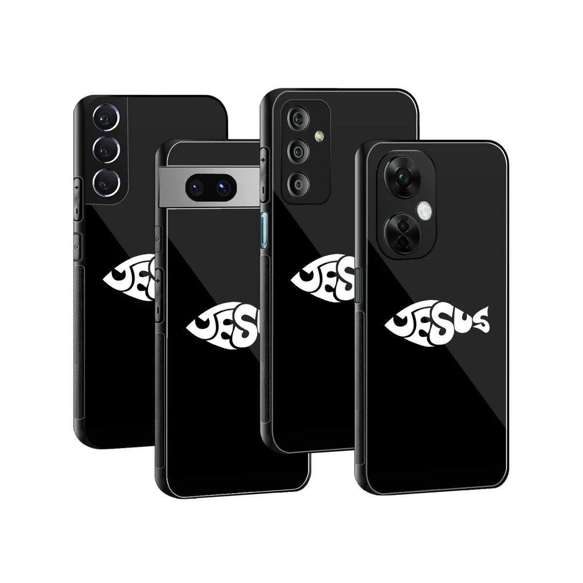 Stylish Glass Back Case for All Smartphones iPhone, Samsung, OnePlus, Pixel, Redmi, Oppo, Vivo, Motorola
