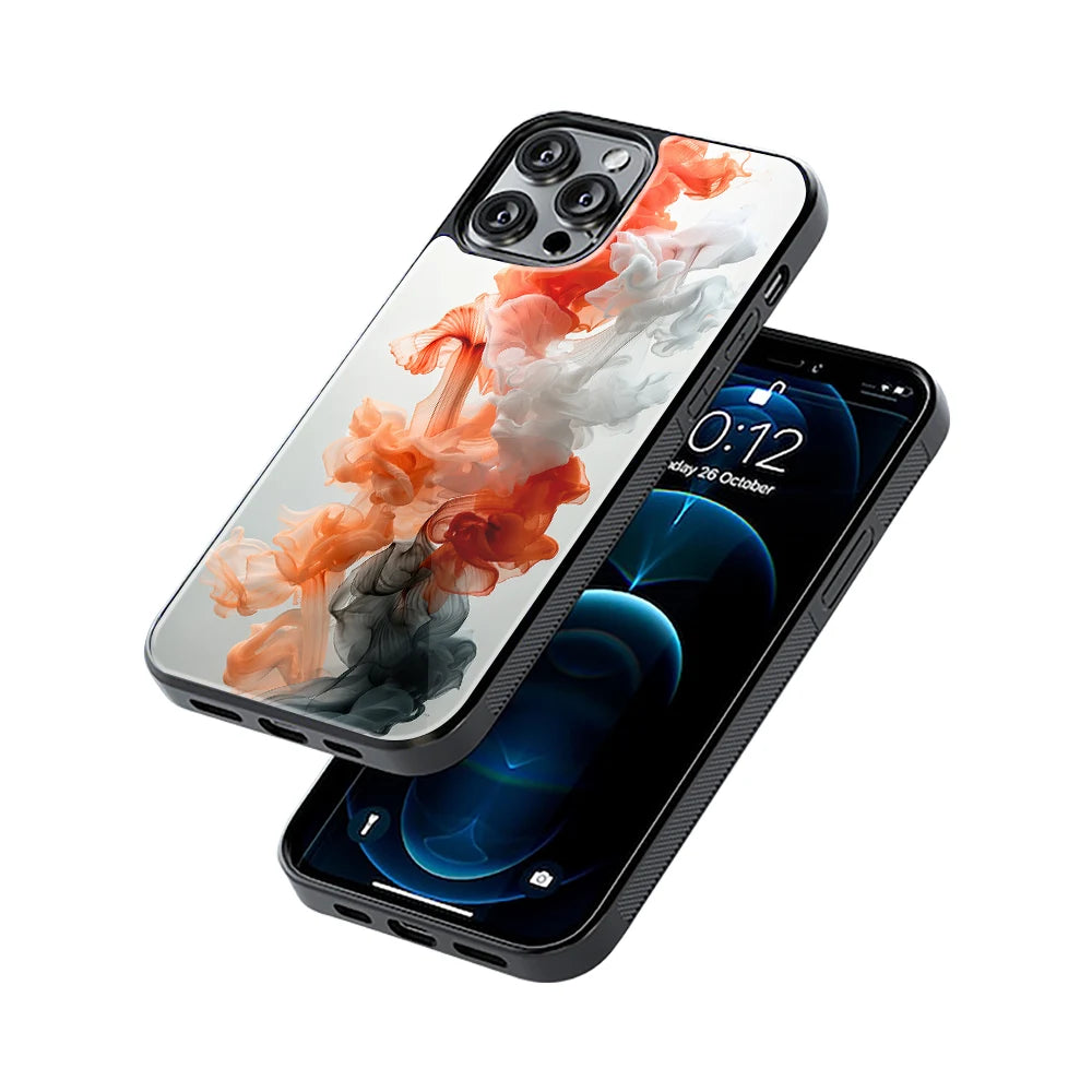 Protective Glass Back Phone Case Compatible with iPhone, Samsung, OnePlus, Pixel & More