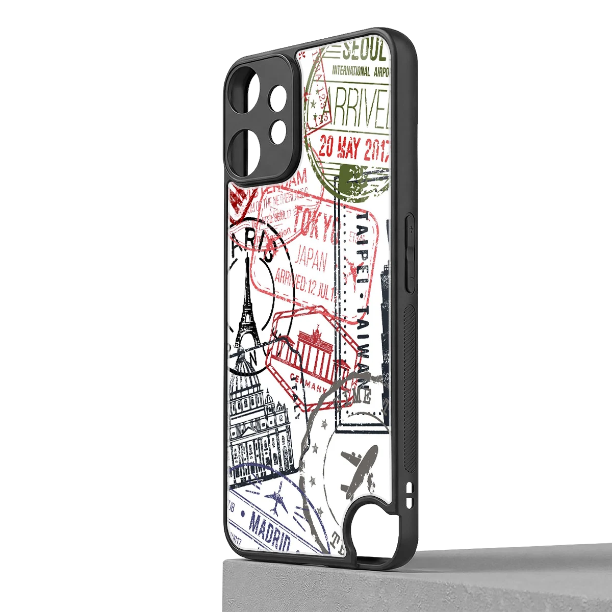 Stamp Collection cmf nothing phone 2 pro mobile cover | shockproof glass phone case