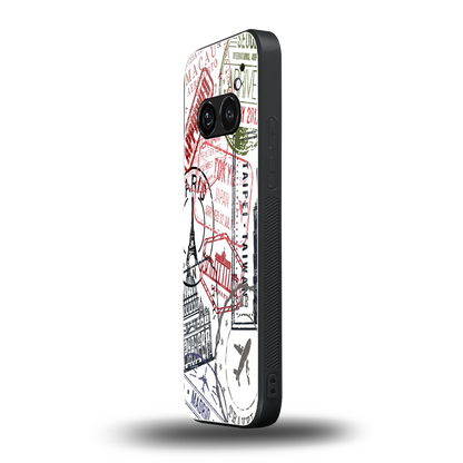 Stamp Collection nothing phone 2a mobile cover | shockproof glass phone case