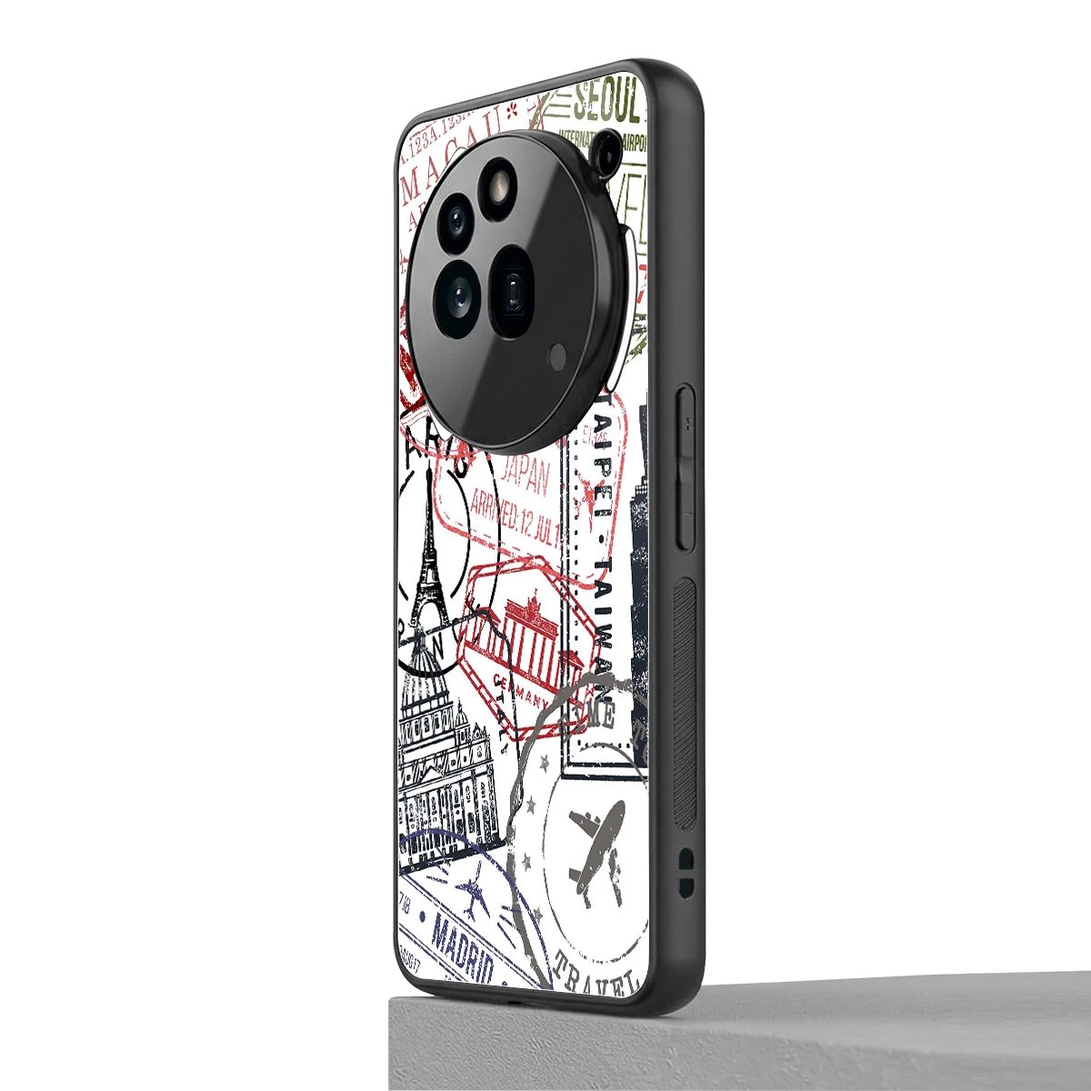 Stamp Collection nothing phone 3a pro mobile cover | shockproof glass phone case