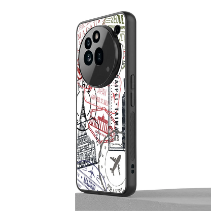 Stamp Collection nothing phone 3a pro mobile cover | shockproof glass phone case