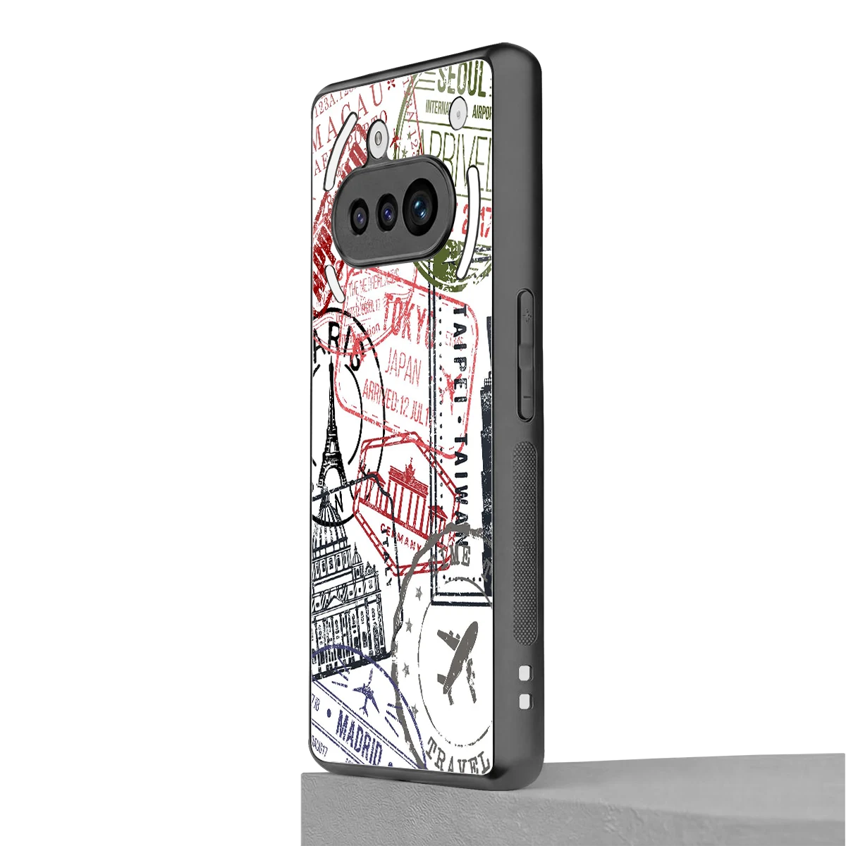 Stamp Collection nothing phone 3a mobile cover | shockproof glass phone case