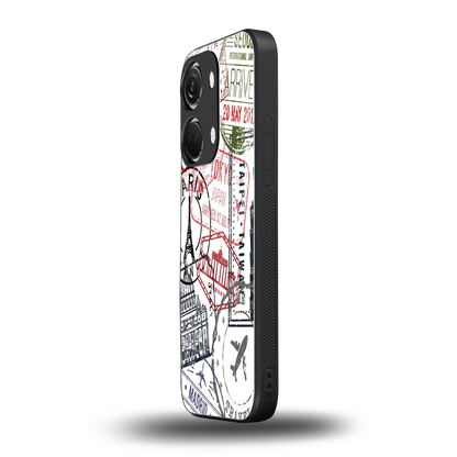Stamp Collection oneplus nord 3 mobile cover | shockproof glass phone case