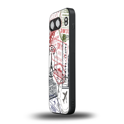 Stamp Collection oneplus nord 4 mobile cover | shockproof glass phone case