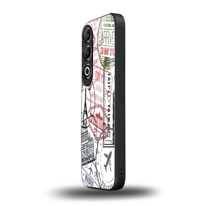 Stamp Collection oneplus nord ce 4 mobile cover | shockproof glass phone case
