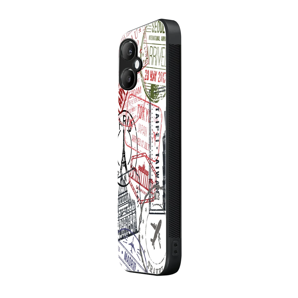 Stamp Collection samsung galaxy a06 5g mobile cover | shockproof glass phone case