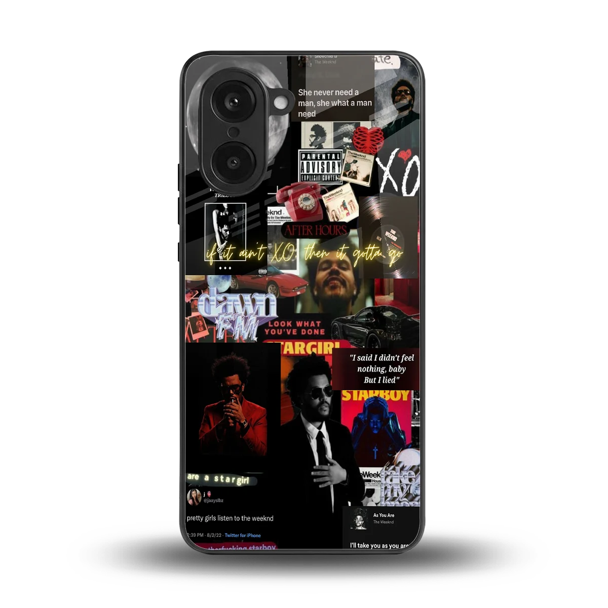 Star Boy Aura back phone cover | glass case for oneplus nord ce5 5g