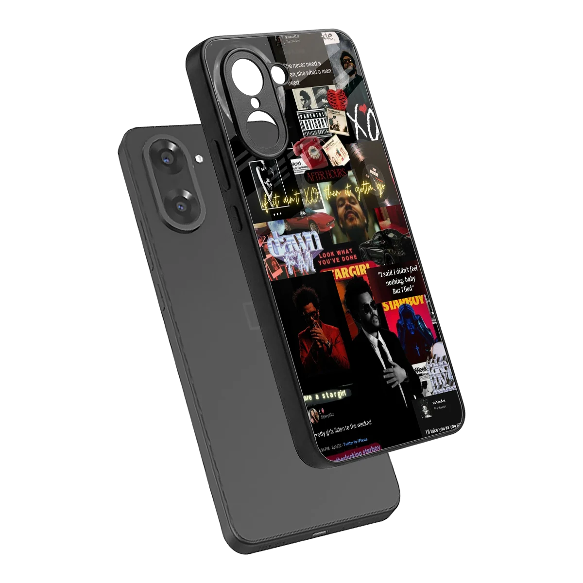 Star Boy Aura sleek oneplus nord ce5 5g cover with tempered glass back and TPU edges