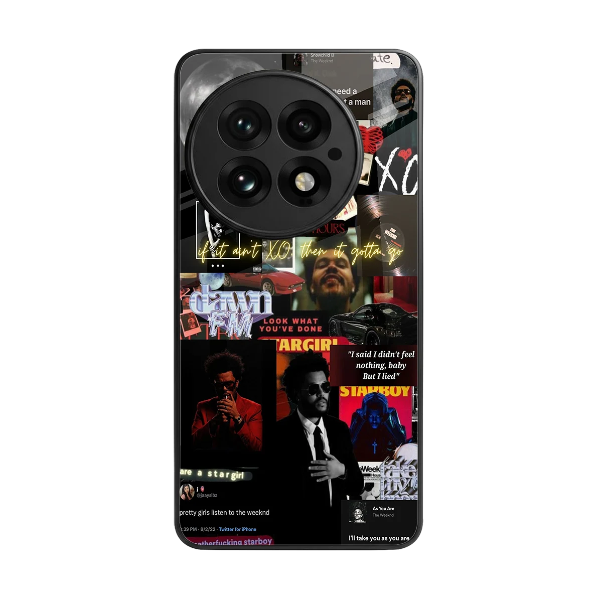 Star Boy Aura back phone cover | glass case for oneplus 13
